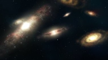 Başka bir gökada için warp.