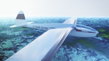 Uçan askeri avcı uçağı