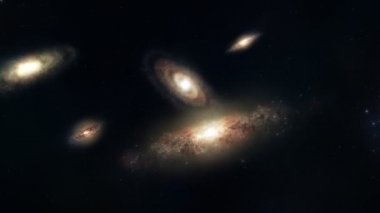 Başka bir gökada için warp.