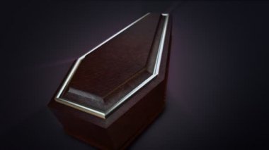 Tabut arka plan üzerinde kapat