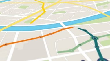 GPS navigasyon Metro ulaşım