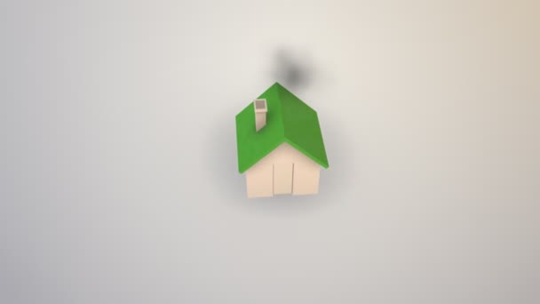 VENDU avec petite maison au toit vert — Video