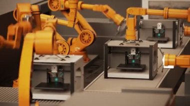 Robot kollar montaj 3D printerlere harcama maddeler