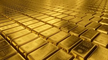 Özel altın Bar animasyon.