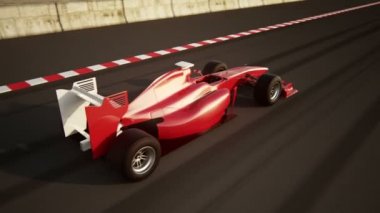 F1 yarış araba.