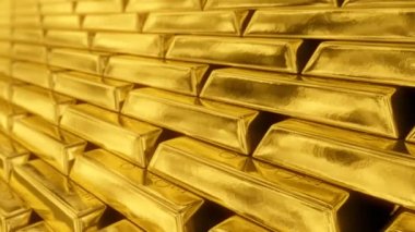 Özel altın Bar animasyon.