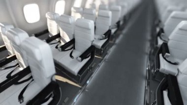 Uçaktaki rahat koltuklar