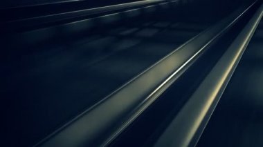 Demiryolu metro Tüneli'nde