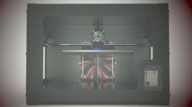 El şekli ürün ile 3D yazıcıdan