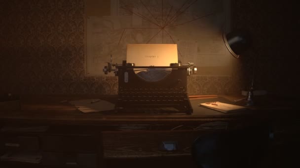 Chapitre 1 Écrit sur une vieille machine à écrire 