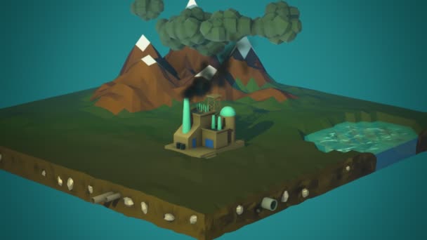 Les éoliennes émergent du paysage industriel 