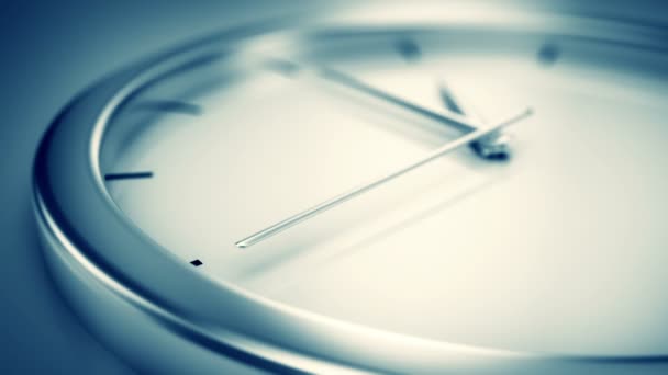 Animation de l'horloge moderne .