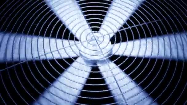 Fan closeup iplik. — Stok video