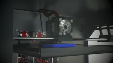 El şekli ürün ile 3D yazıcıdan