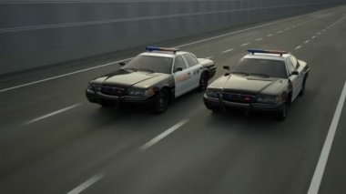 Polis arabaları hız