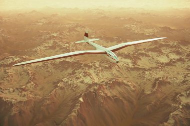 Motorlu kar üzerinden dağlar şapkalı.