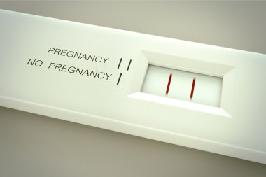 Pregnancy test. Pregnant clipart