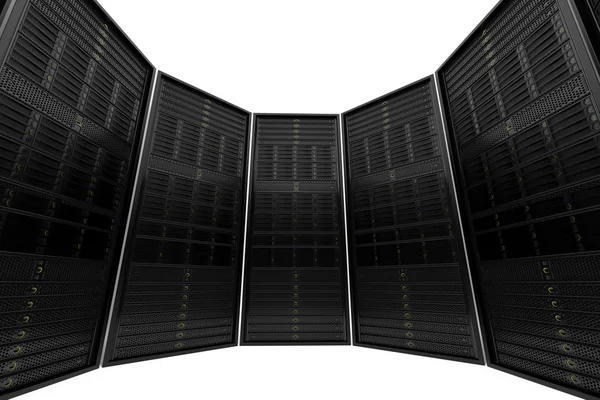 Data Servers circle. — Stock Photo, Image