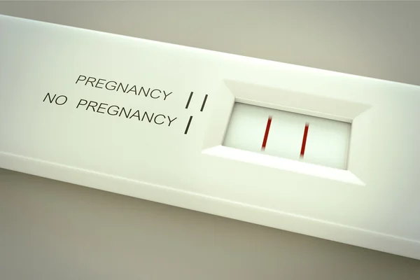 Pregnancy test. Pregnant — Stock Photo, Image