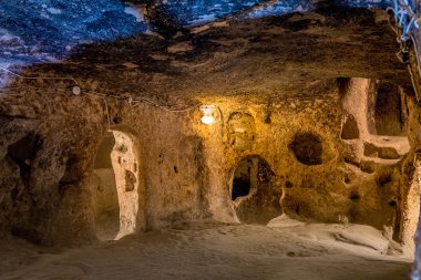 Derinkuyu - Kapadokya cave city. Türkiye