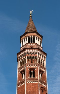 San Gottardo çan kulesi, Milano, İtalya.