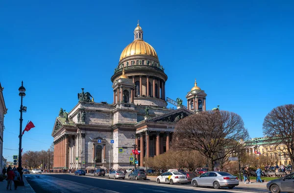 サンクトペテルブルクの聖イサク大聖堂。ロシア — ストック写真