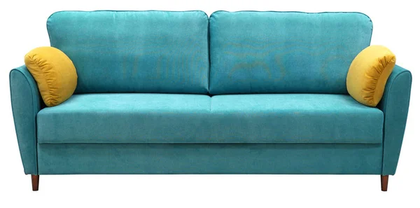 Sofa Terisolasi Dengan Latar Belakang Putih Termasuk Tapak Kliping Stok Gambar Bebas Royalti