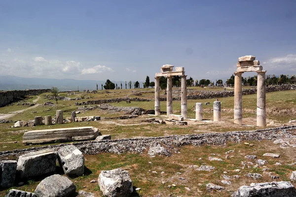 Starobylé město Hierapolis — Stock fotografie