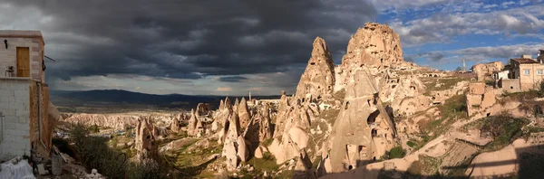 Cappadocia. Turcja. Zdjęcie panoramiczne — Zdjęcie stockowe