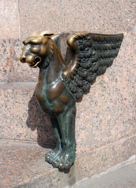 St. Petersburg, kanatlı aslan