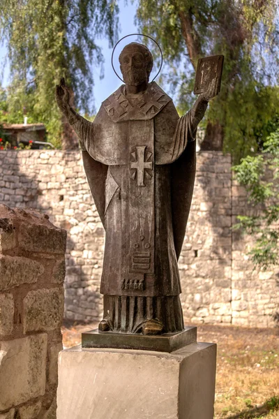 La estatua de San Nicolás en Demre, Turquía — Foto de Stock