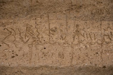 Petroglyph Point, Lav Yatakları NM 'de taşa oyulmuş yerli Modoc petroglifleri.