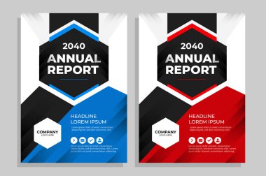 Şirket soyut rapor seti, broşür kapağı, iş teklifi kapağı, portföy kapağı, A4 şablonu, klasör kapağı, dergi, poster, broşür, sunum, vektör