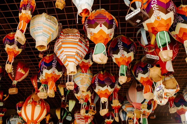 Handgemaakte Souvenirs Ballonnen Markt Turkije — Stockfoto