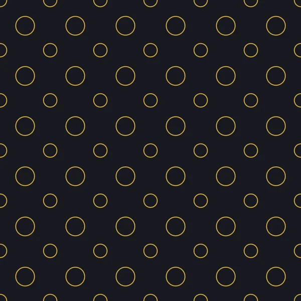 Gold circles on gray background, Seamless Pattern. Endless Texture With Many Round Shapes. wrapping paper, for web design, desktop wallpaper, winter blog, website or invitation card