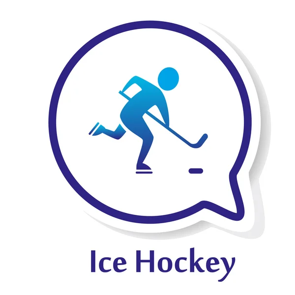 Icehockeyb — Image vectorielle