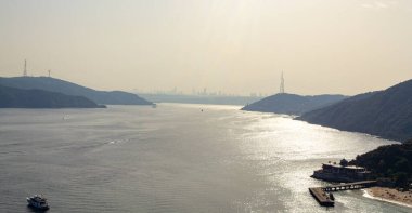 Yavuz Sultan Selim Köprüsü İstanbul Boğazı manzaralı