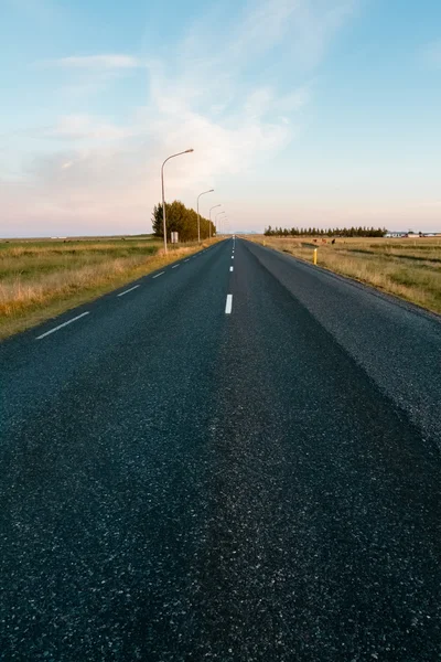 Islândia estrada — Fotografia de Stock