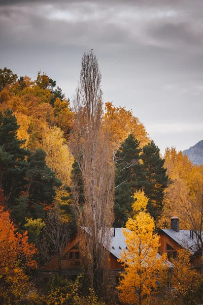 High mountain houses — Stock Photo, Image