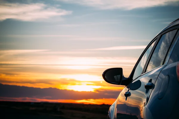 Rear view mirror — Stock Photo, Image