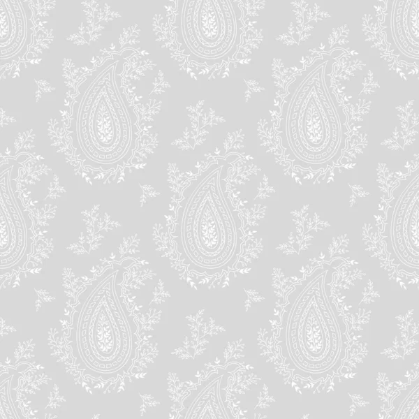 Vector paisley répéter le motif sans couture. — Image vectorielle