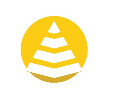 Vektör - İş soyut logo tasarım şablonu