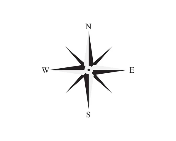 Pusula Logo Şablonu vektör resimleme tasarımı