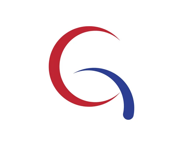 Písmena Logo Symboly Šablony Ikony App — Stockový vektor