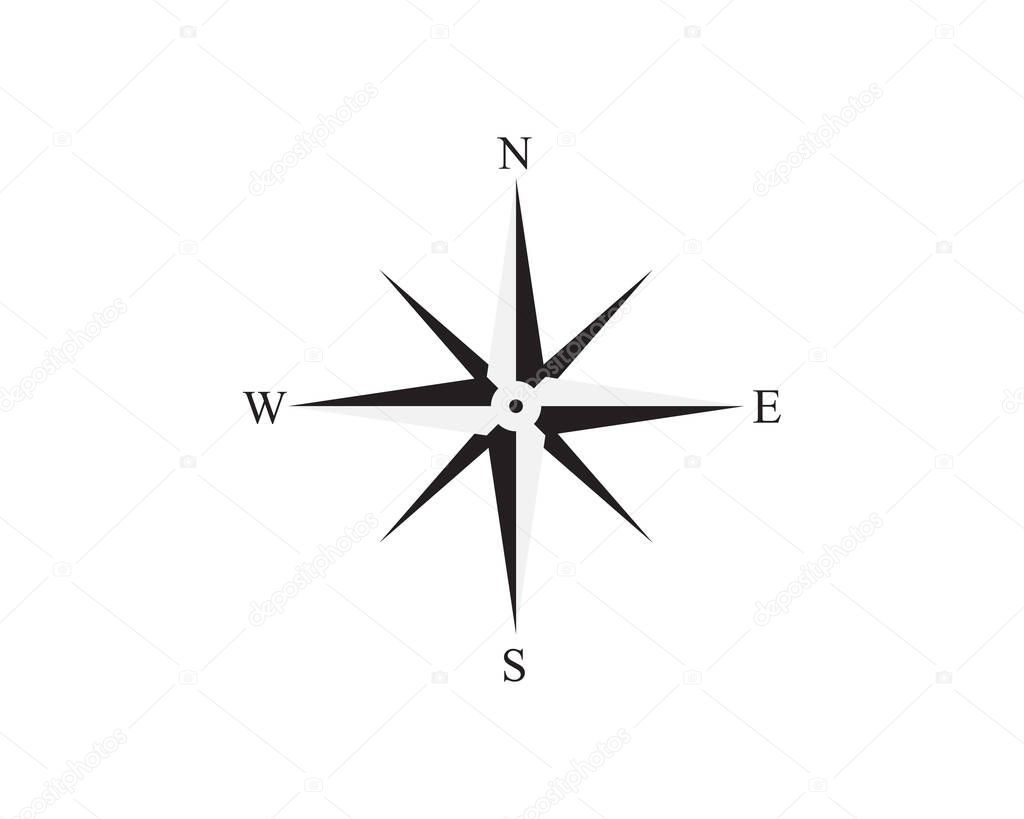 Compass Logo Template vector icon illustration design