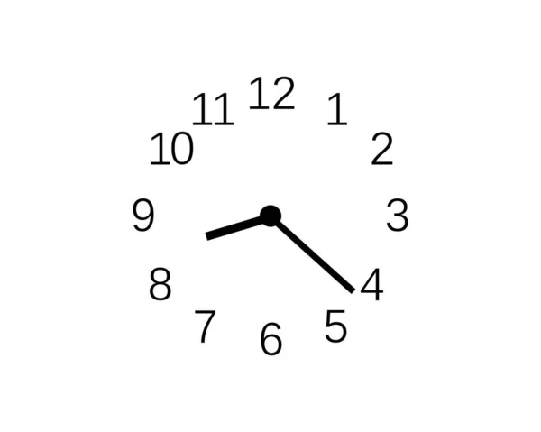 Ícone Ilustração Relógio Design Modelo Vetorial —  Vetores de Stock