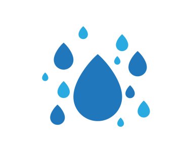 su damlası Logo Şablonu vektör çizimi tasarımı