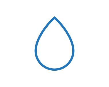 su damlası Logo Şablonu vektör çizimi tasarımı