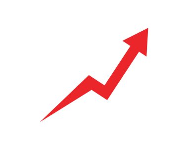 Ok vektör illüstrasyon simgesi Logo Şablonu tasarımı