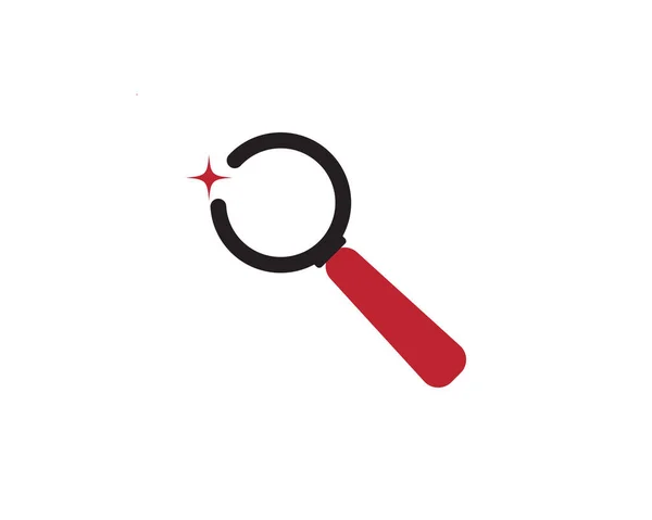 Suche Logo Vorlage Vektor Symbol Illustration Design — Stockvektor